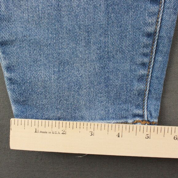 Judy Blue Jeans Womens 1/25 Blue Boyfriend Fit Stretch Distressed Pockets - Picture 7 of 11